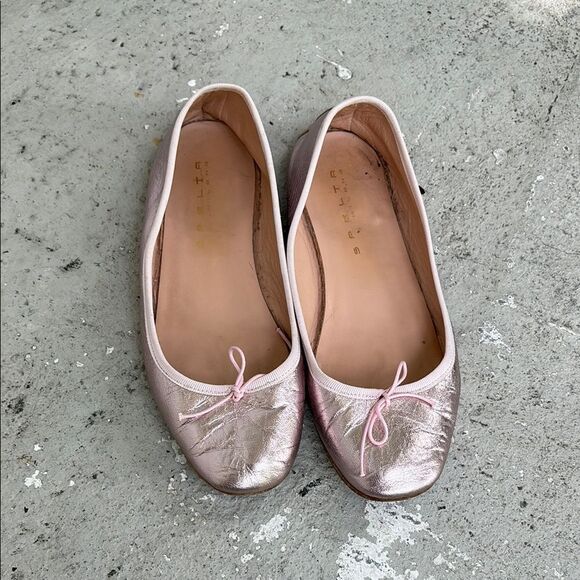 Spelta Milano metallic flats - Picture 1 of 8